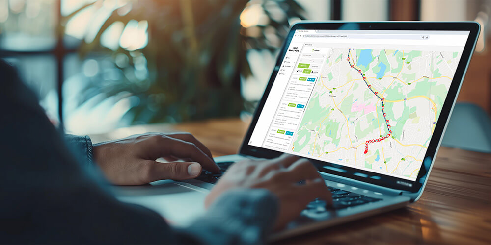 Operating the tracking website from Global Telemetrics
