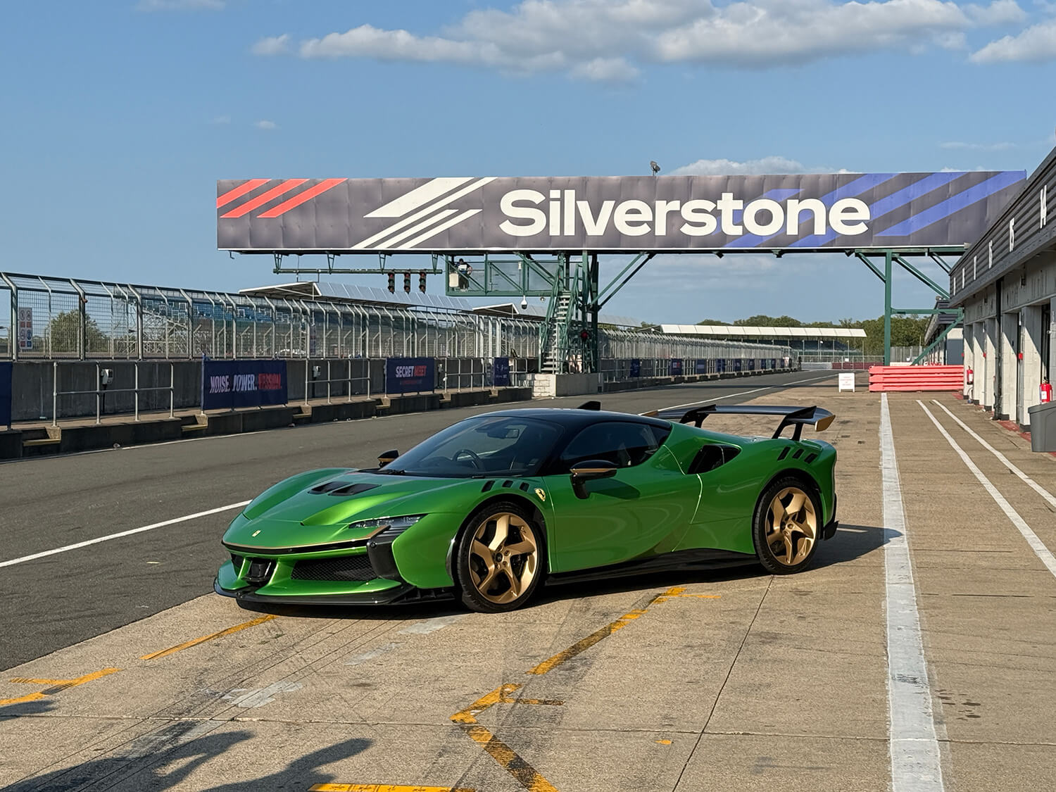 Ferrari sf90 xx at Silverstone